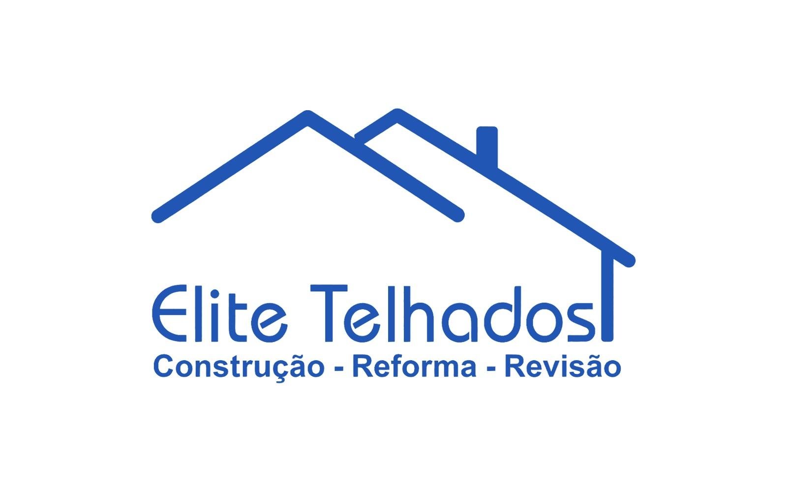Logo oficial da Elite Telhados em fundo branco